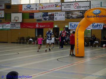 Einlaufen beim Linden Cup 2017