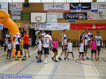 Einlaufen beim Linden Cup 2017