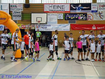 Einlaufen beim Linden Cup 2017