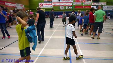 Einlaufen beim Linden Cup 2017